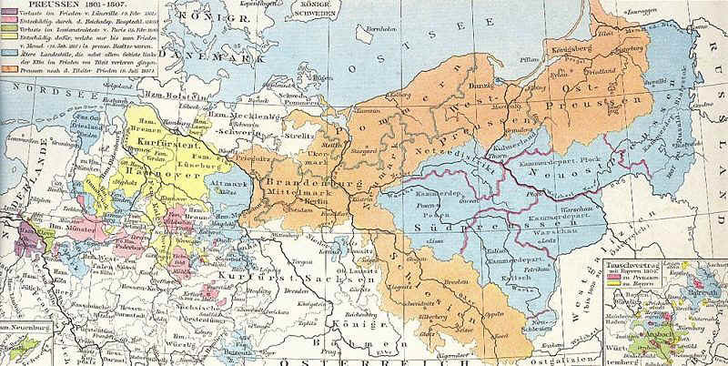 09.07.1807: Frieden von Tilsit (Ostpreußen)