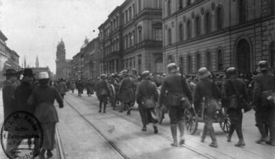 03.05.1919: Gewaltsame Niederschlagung der Münchener Räterepublik
