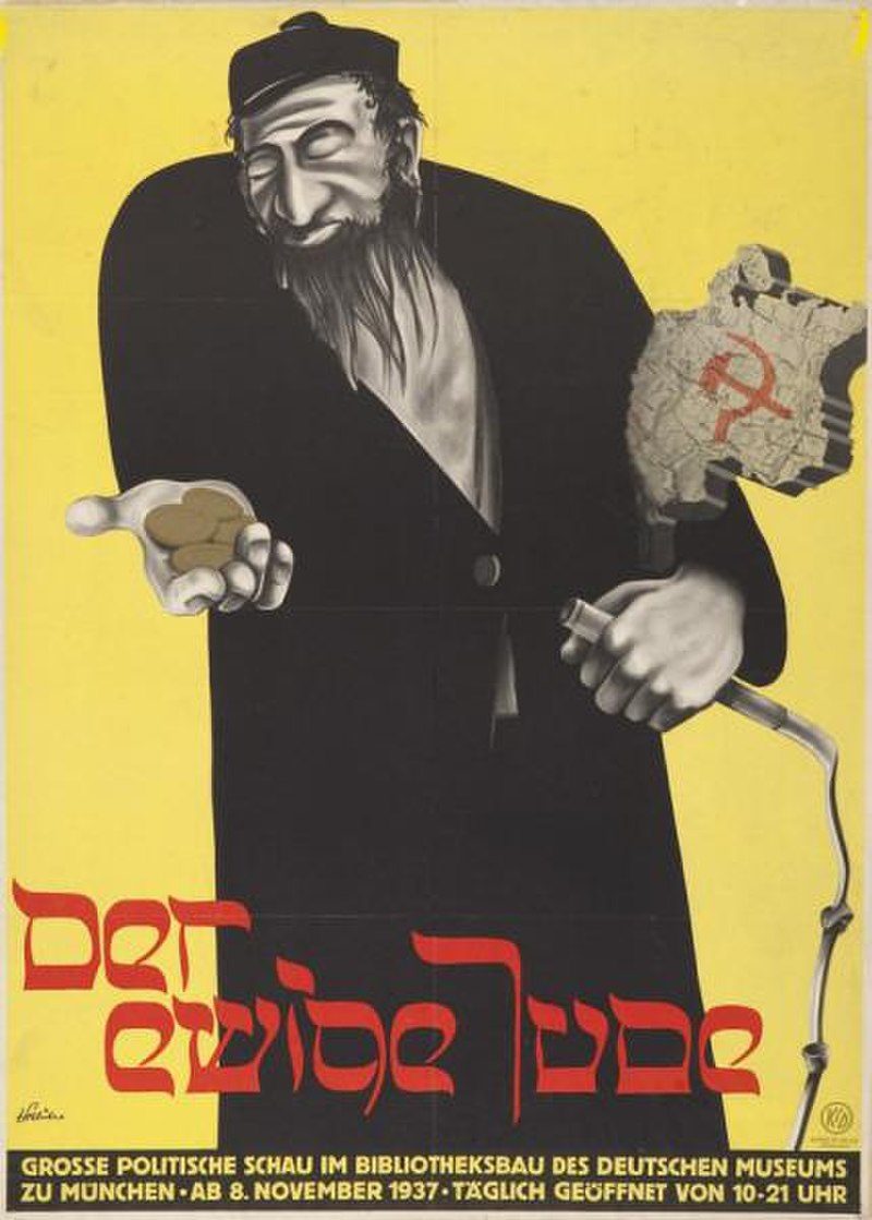 08.11.1937: Goebbels eröffnet Propagandaausstellung „Der ewige Jude“.