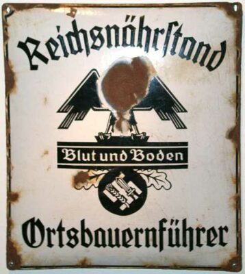 13.09.1933: Der Reichsnährstand wird gegründet.