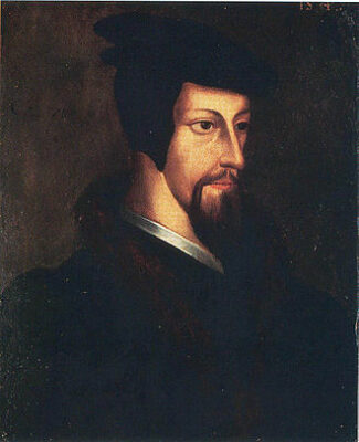 1536: Johannes Calvin gibt in Bern das Werk "Unterweisung im christlichen Glauben" heraus