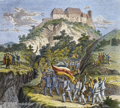 1817: 500 Studenten versammeln sich zum Wartburgfest.