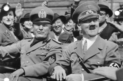Als Hitler Mussolini auf dem Obersalzberg empfing