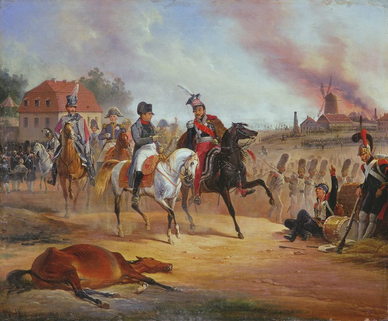 1813: Napoleons Truppen werden in den Befreiungskriegen geschlagen.