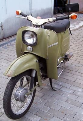 "Simson" und "Schwalbe", immer noch angesagte Retro-Mopeds aus dem Osten.