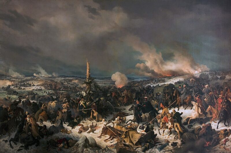Der clevere Schachzug Napoleons 1812 während des Russlandfeldzugs..